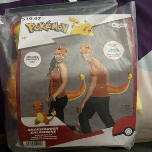 Pokemon Charmander Costume - Orange